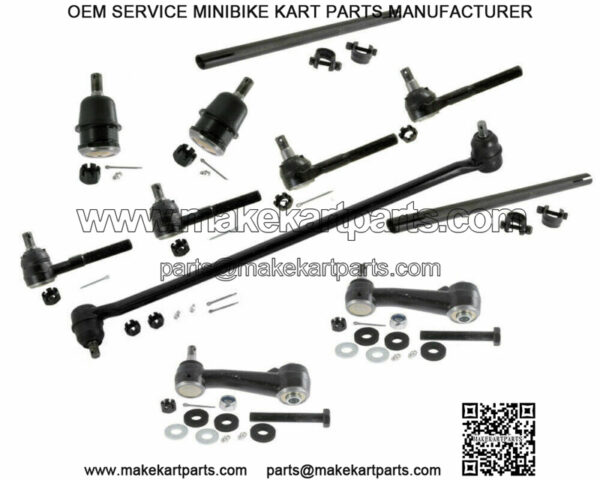 Front Steering Drag Link Idler Arm Tie Rod Ball Joint For Dodge B150 B1500 B250