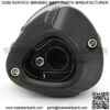 Universal 1.5" Inlet Exhaust With Removable DB Killer Slip On Dirt Street Bike Motorcycle Scooter - Carbon Fiber Color - Image 5