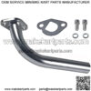 Exhaust Pipe for Predator 196cc 212cc GX160, GX200 Go Kart & mini bikes!