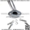 Header Exhaust Pipe for: Small Briggs & Tecumseh Engine, GoKart Fun Cart minibike. - Image 5