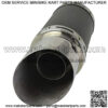 GY6 150cc High Performance Exhaust Muffler System Shorty for ATV 4 Stroke Chinese Scooter Moped ATV Go Kart Short Parts (Black) - Image 5
