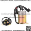 GY6 125CC 150CC Starter motor and Starter relay ATV Scooter Moped ATV Go Karts Quad 4 Wheelers Baja