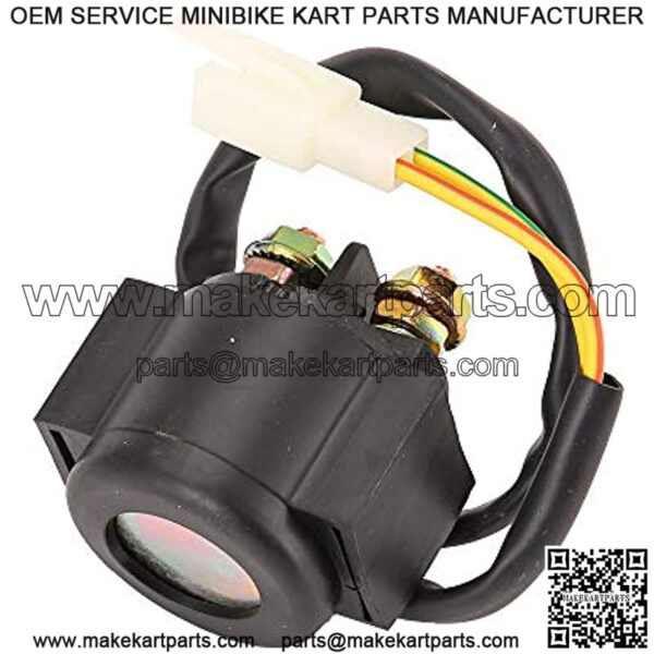 GY6 125CC 150CC Starter motor and Starter relay ATV Scooter Moped ATV Go Karts Quad 4 Wheelers Baja - Image 3