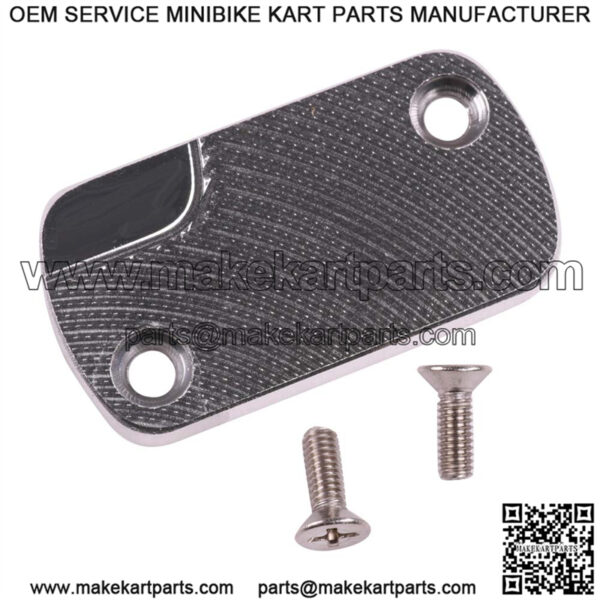 Master Cylinder Cover (Silver) Honda-style