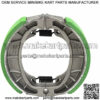 Mini Bike Brake Pad Shoes for Coleman CT200U MB200 BT200X MB165 Massimo Baja Mini Bike Brake Shoes GY6 49cc 50cc 150cc Scooter Moped CG125 105mm Drum Shoes - Image 3