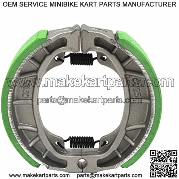 Mini Bike Brake Pad Shoes for Coleman CT200U MB200 BT200X MB165 Massimo Baja Mini Bike Brake Shoes GY6 49cc 50cc 150cc Scooter Moped CG125 105mm Drum Shoes - Image 3
