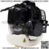 49CC 2 Stroke Engine Motor Kit Pull Start Air-cooled Single Cylinder Replacement Engines with Fuel Tank For Gas Scooters, ATV, Pocket Bikes, And Mini Choppers - Image 4