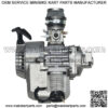 Complete 47cc 49cc Engine Motor For 2 Stroke ATV Mini Quad Go Kart Pit Dirt Bike - Image 4