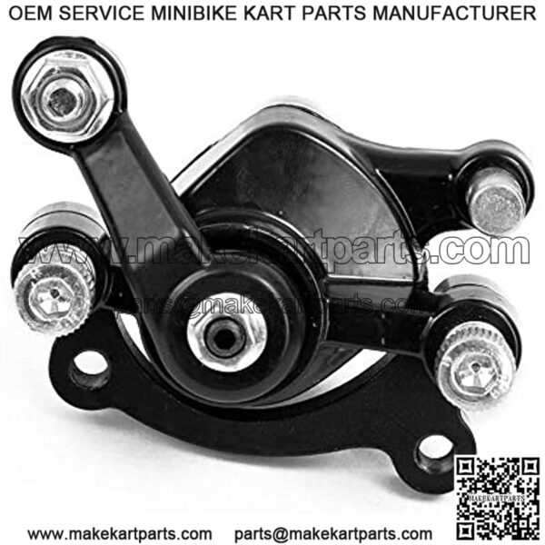 Disc Brake Caliper Replaced Pad for 97cc 2.8HP DB30 Doodle Bug Mini Dirt Bike Moto Classic Electric Razor MX500 33cc Motovox MVS10 43cc 47cc 49cc Moto ATV Gas Scooter Dirt Pocket Bike   (black) - Image 2