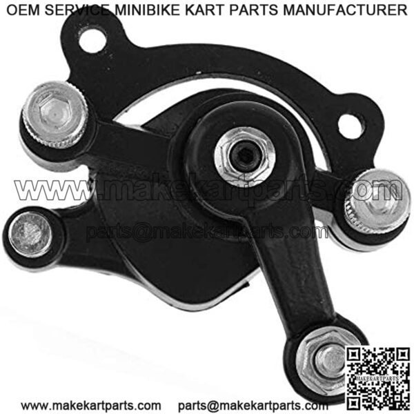 Disc Brake Caliper Replaced Pad for 97cc 2.8HP DB30 Doodle Bug Mini Dirt Bike Moto Classic Electric Razor MX500 33cc Motovox MVS10 43cc 47cc 49cc Moto ATV Gas Scooter Dirt Pocket Bike   (black) - Image 3