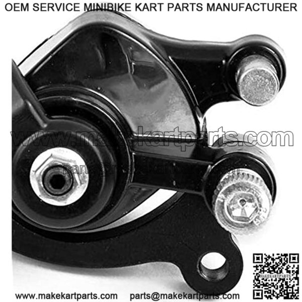 Disc Brake Caliper Replaced Pad for 97cc 2.8HP DB30 Doodle Bug Mini Dirt Bike Moto Classic Electric Razor MX500 33cc Motovox MVS10 43cc 47cc 49cc Moto ATV Gas Scooter Dirt Pocket Bike   (black) - Image 4