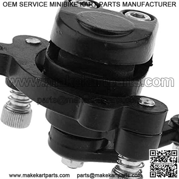 Disc Brake Caliper Replaced Pad for 97cc 2.8HP DB30 Doodle Bug Mini Dirt Bike Moto Classic Electric Razor MX500 33cc Motovox MVS10 43cc 47cc 49cc Moto ATV Gas Scooter Dirt Pocket Bike   (black) - Image 5