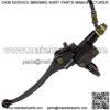 50 Inch Upgraded Left Hydraulic Disc Hand Brake master cylinder Caliper Assembly for 97cc 2.8HP Baja Doodle bug DB30 Blitz Dirt Bug Racer Motovox Mini bike Motorsports Go Karts - Image 5