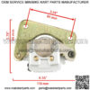 Rear Brake Caliper w/ Pads fits Yamaha 3C2-2580V-00-00 Rear Brake Caliper - Image 2