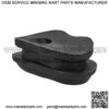 Max G30 electric scooter threading tube plug vertical rod brake port black card wire silicone sleeve 3 pieces - Image 5