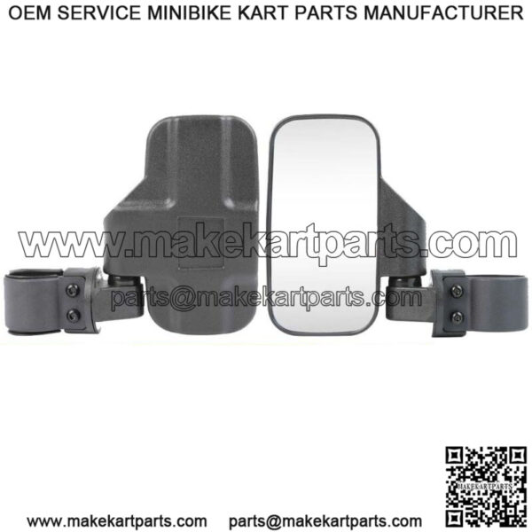 UTV 1.75"-2" Rearview Side Mirrors For John Deere Gator EFI 25I 825I 860I 855D (For: John Deere Gator CS)