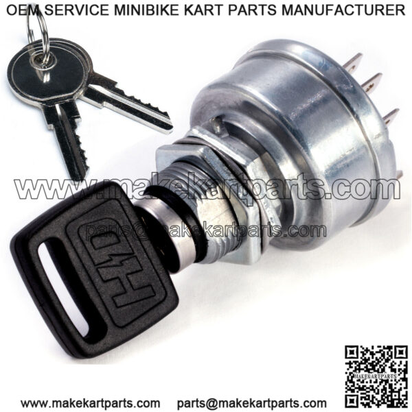 Key Switch Fits John Deere Gator Military TH 6x4 CS CX TS TX 4x2 Gators w/3 KEYS