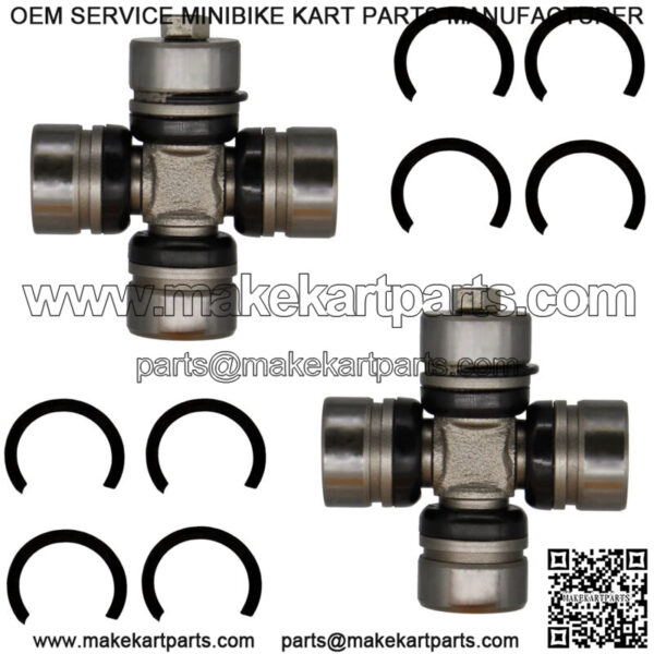 Kawasaki Prairie 400 front driveshaft u-joint set 1997 1998 49050-1057