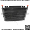 20-layer 676 Transmission Oil Cooler Universal Remote Transmission Oil Cooler Automatic Aluminum Radiator Converter - Image 2