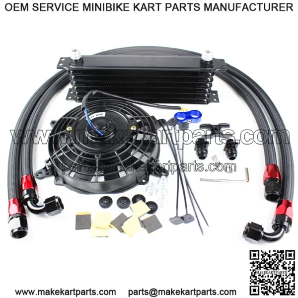 Modified Japanese oil cooling radiator 7 layers suitable for BMW E36 series oil handle modification kit - Image 4