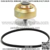 Primary Drive Clutch with Belt for John Deere 4X2 Gators, 1200A Bunker and Field Vehicle, Replaces AM140985 (AM128794), RE28721