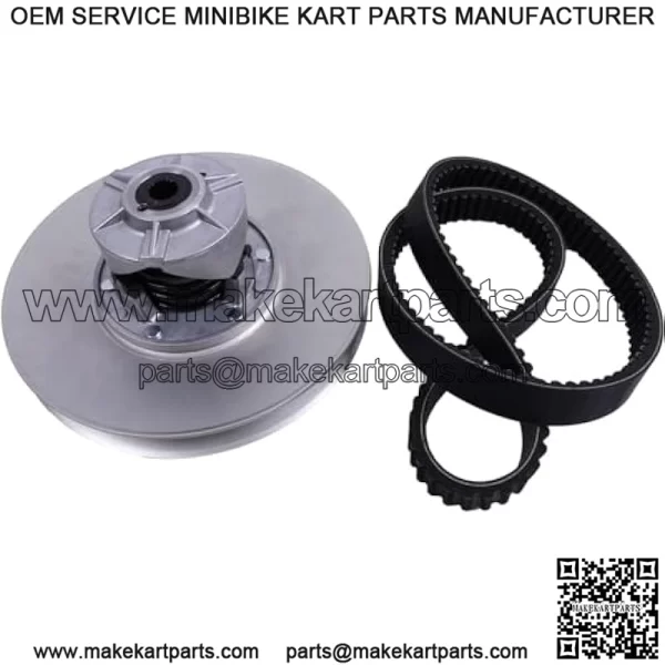 Secondary Driven Clutch AM140967 & Belt RE28721 Compatible with John Deere Gator Trail 4X2 6X4 Utility Vehicle