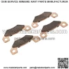 OEM Brake Pad, High Strength AM141182 Brake Pad Set Abrasion Resistance for John Deere HPX Gator Gas Serial - Image 2
