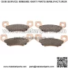 OEM Brake Pad, High Strength AM141182 Brake Pad Set Abrasion Resistance for John Deere HPX Gator Gas Serial - Image 4
