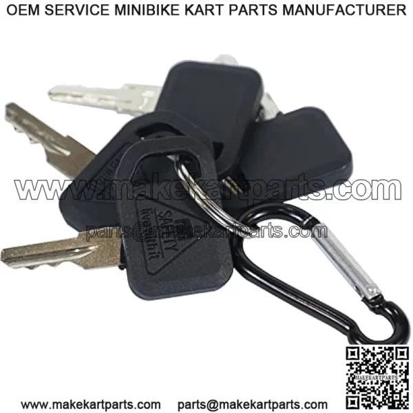 4 Ignition Key AM131841 fits for John Deere Gator (XUV,HPX,GX, GT,LX) and Mower - Image 3