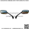 Replacement Side Mirrors for Yamaha 2006 2007 2008 2009 2010 2012 2013 2014 FZ1 2015 FZS1 FZS10 Black Rear View Mirror Assembly