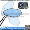 Motorcycle Rear view Mirrors Compatible with Yamaha R1 FZR YZF R6 Kawasaki Ninja 250 500 ZX6R Honda CBR600 600 900 F3 F4i 1000RR Suzuki GSXR Motorcycle CNC Aluminum Anti-Glare Side Mirror - Image 2