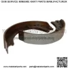 8N2200B Set 4 Brake Shoes Fits Ford Tractor NAA Jubilee 8N Drum Type - Image 2