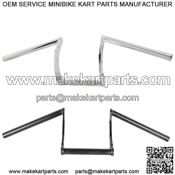 22mm 7/8" Motorcycle Z Bars Handlebar Handlebars For Sportster Ctom Chopper