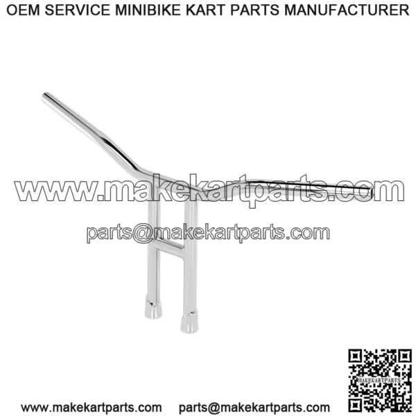 1" Handlebars Slotted Chrome 6224-1056