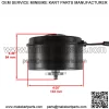 Radiator Cooling Fan Motor fits Polaris Ranger XP 900 2013 2014 2015 2016-2019 (For: Polaris) - Image 2