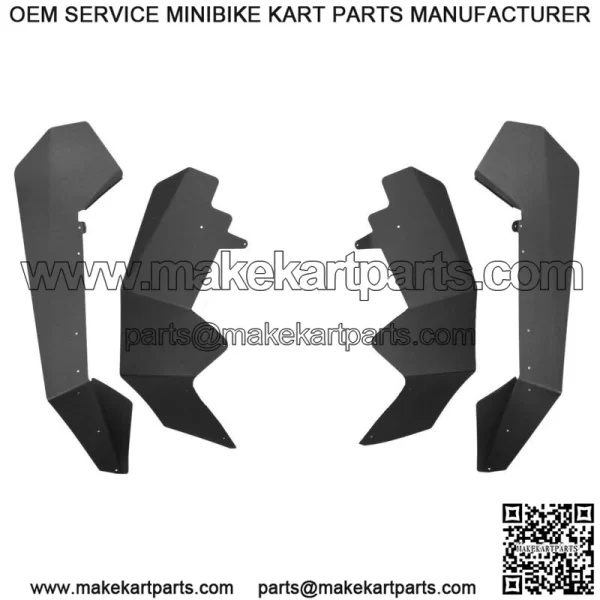 Max Fender Flares for 2020-2024 Polaris RZR Pro XP (64inch) (For: Polaris)
