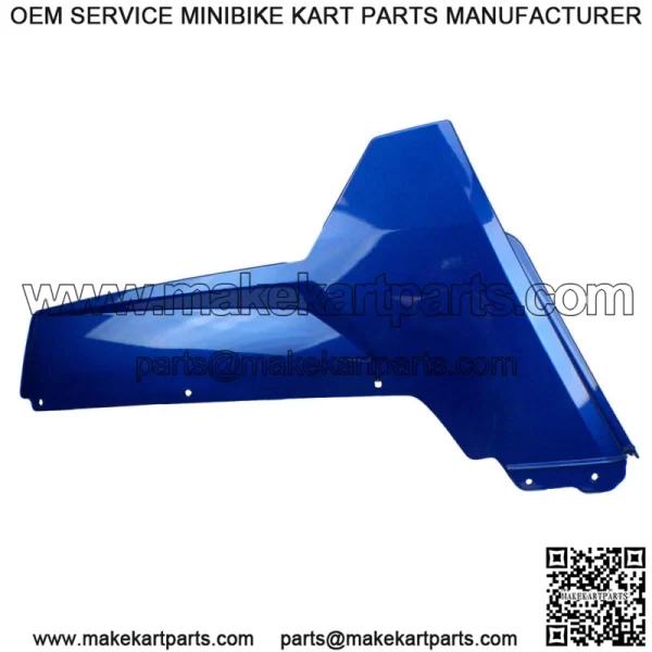 Polaris 5437474-620 RH Blue Fire Rear Fender 2013-2014 S 4 RZR 800 (For: Polaris)