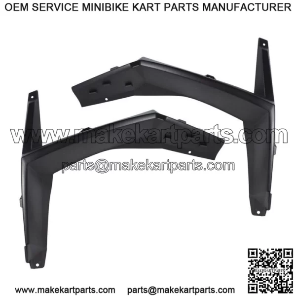 Pair ATV Front Fender Flair Left+Right For Polaris RZR 1000 900 Turbo XP