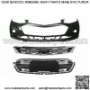 Front Upper and Lower Grille & Front Bumper Cover For Chevy Cruze 2016 2017 2018