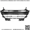 Fit For Honda Accord 2021 2022 2023 Front Bumper Lower Grille Black Chrome - Image 2