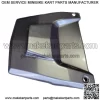 POLARIS RZR 900 XP/S 1000 14-17 BLACK CARBON FIBER LOOK SCOOPED HOOD PLASTIC - Image 2
