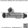 Fuel Injector No.16600-ZH000 for Nissan TITAN 2005-2007 5.6L Gray 1 Pc