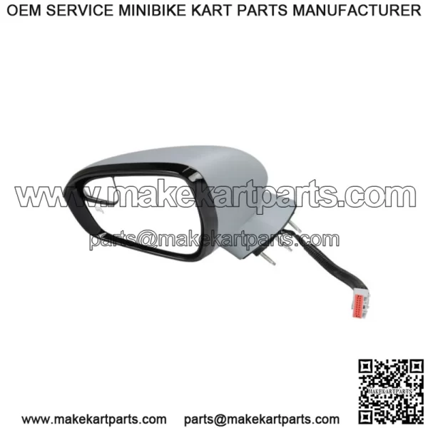 Power View Mirrors Driver Side For 13-14 Ford Fion 7PIN Manual Fold Paintable - Image 2