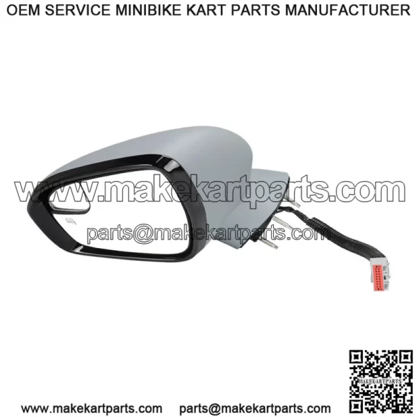 Power View Mirrors Driver Side For 13-14 Ford Fion 7PIN Manual Fold Paintable - Image 3