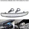 REAR VIEW MIRROR FIT FOR POLARIS RZR ATV UTV 1.75" CLAMPS 15" WIDE ANGLE MIRRORS