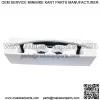 REAR VIEW MIRROR FIT FOR POLARIS RZR ATV UTV 1.75" CLAMPS 15" WIDE ANGLE MIRRORS - Image 3