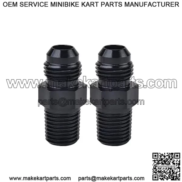 AN6 male to 1/8NPT 2-pack