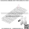 520 X 120 Links Motorcycle Atv Golden O-Ring Drive Chain 520-Pitch 120-Links - Image 2