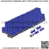 Blue Drive Chain for Yamaha YZ250 YZ250F YZ250Fx YZ250X 1977-2018