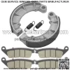 Front Brake Pads & Rear Brake Shoes for Honda VF750C VF750C2 Magna 750 97-03 - Image 4